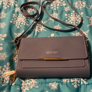Women's Blue Crossbody Bag